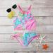 Gubotare Sport Outfits Beach Daisy 2-Piece Swimsuit Girls Girls Swimwear Size 16 Girls Swimsuit Pink 8 Years