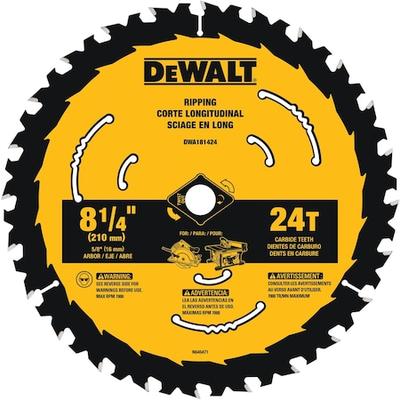 DEWALT DWA181424 8-1/4" Circular Saw Blades