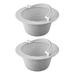 LA TALUS 2Pcs Pool Cleaning Bucket Good Filtration Effect Easy Removal Quick Filter Pool Cleaning Skimmer Basket for Hayward-SP1091WM White One Size