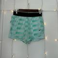 Nike Shorts | Green And Light Blue Nike Shorts Black Waist Band | Color: Blue/Green | Size: S