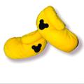 Disney Shoes | Disney Parks Exclusive Mickey Mouse Shoes Slippers Adult Size Small | Color: Black/Yellow | Size: Small