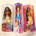 Disney Toys | 3 Disney Princess Dolls | Color: Blue/Tan | Size: Osbb