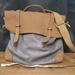 Anthropologie Bags | Anthropologie Jesslyn Blake Messenger Bag | Color: Silver/Tan | Size: Os