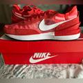 Nike Shoes | Men's Nike Waffle One Se Casual Shoes | Color: Red/White | Size: 9.5