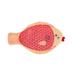 Flatty Fish Cat Toy, X-Small, Red