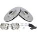 2009-2014 Nissan 370Z Front Brake Pad Rotor and Caliper Set - TRQ