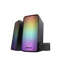 Trust Gxt 611 Wezz Illuminated 2.0 Rgb Speaker Set