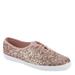 Keds Champion Glitter Cel - Womens 5 Gold,Pink Oxford Medium