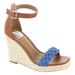 DV by Dolce Vita Harriat - Womens 8.5 Blue Sandal Medium