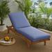 Humble + Haute Indoor/Outdoor Corded Chaise Lounge Chair Cushion