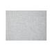 Gray 72 x 46 x 0.14 in Area Rug - Chilewich Mini Basketweave Machine Woven Vinyl Indoor/Outdoor Area Rug in/White Polyester | Wayfair 200452-034