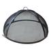 Master Flame Stainless Steel Round Fire Pit Spark Screen | 17 H x 31 W x 31 D in | Wayfair HBDOME-31