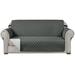 The Twillery Co.® Ayalisse Quilted Reversible Box Cushion Sofa Slipcover Polyester in Gray | 40 H x 78 W x 22 D in | Wayfair