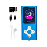 Mp3 Player Music Player with a 16 GB Memory Card Portable Digital Music Player/Video/Voice Record/FM Radio/E-Book Reader/Photo Viewer/1.8 LCD