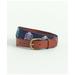 Brooks Brothers Men's Smathers & Branson Needlepoint Belt | Size 38