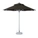 Arlmont & Co. Clearence Market Umbrella, Polyester in Black | 102.36 H x 118.08 W x 118.08 D in | Wayfair D211038A2F9145FBBAAE25A161C993A2