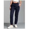 Sweathose TRIGEMA "TRIGEMA Sweathose", Damen, Gr. M, US-Größen, blau (navy), 70% Baumwolle, 30% Polyester, sportlich, Hosen
