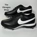 Nike Shoes | Nike Air Zoom Victory Tour 2 Womens Golf Shoes Size 7.5 Leather Removable Spikes | Color: Black/White | Size: 7.5