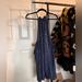 Free People Dresses | Nwot Free People Halter Neck Eyelet Tunic Dress Size Medium Blue Navy | Color: Blue | Size: M