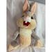 Disney Toys | Disneyland Walt Disney World Thumper Plush 14 Inch Grey/Peach/White B124 | Color: Cream/White | Size: 0