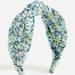 J. Crew Accessories | J. Crew Knot Headband In Liberty Fabric | Color: Green/Yellow | Size: Os