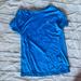 Adidas Tops | Large Blue Adidas Workout Ultimate Tee Top | Color: Blue | Size: L