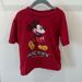 Disney Shirts & Tops | Disney Mickey Mouse Boys Tee Shirt Size 5/6 Red | Color: Red | Size: 5b