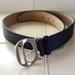 Michael Kors Accessories | Euc Belt Black Michael Kors Leather #553811 W/Silver Buckle (M) | Color: Black/Silver | Size: M