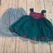 Disney Costumes | Disney’s Frozen Elsa And Anna Dress Up Costumes | Color: Blue/Green | Size: 7/8 Medium