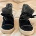 Converse Shoes | Converse Ct Andover Black Suede Hi Boots Leather Upper Infants Size 5 Kids | Color: Black | Size: 5bb