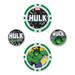 WinCraft The Hulk 4-Pack Ball Marker Set