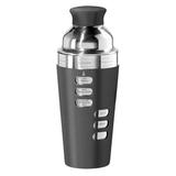 Oggi Barware Dial-A-Drink 23 Oz 8 Recipe Stainless Steel Cocktail Shaker Stainless Steel in Black | 9.5 H x 3.25 W x 3.25 D in | Wayfair 7387.3