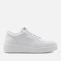 Valentino Women's Baraga Summer Embossed Leather Flatform Trainers - UK 6