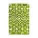 Gray 1.5 in Area Rug - Langley Street® Griego Moroccan Trellis Shag Rug_Green Polypropylene | 1.5 D in | Wayfair 343C97BB7BA64C6A99808BAC63C95D3E