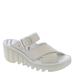 Fly London Bocy - Womens Euro 39 US 8 - 8.5 White Sandal Medium