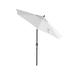 Arlmont & Co. Benildas 7' 6" Market Umbrella Metal | 95.5 H x 90 W x 90 D in | Wayfair 0634D48A6FEC499CB3C152FF5B1C63D9