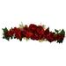 Primrue 32" Burgundy Peony Rose Hydrangea Swag Silk in Red | 32 H x 10 W x 5 D in | Wayfair D7C9D2E6E1FF4A8EB31CD04F41E50824