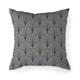 Listercartwright Oriental Fan Design Cushion Indoor Outdoor Bounce Back Pillow Hidden Zip 45 cm