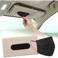 Car Tissue Holder for Car Visor Car Tissue Box Car Visor Tissue Holder PU Tissue Holder for Car Tissue Box Holder Car Assecories for Men Women Car Visor Tissue Holder Storage Cases for Car