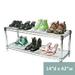 Shelving Inc. 14 d x 42 w Chrome Wire Shelving with 2 Tier Shelves Weight Capacity 800lbs Per Shelf