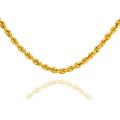 GOLD CHAINS: ROPE SOLID GOLD CHAIN 1.5MM : 14K 18