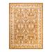 Eclectic One-of-a-Kind Hand-Knotted Area Rug - Yellow 9 1 x 12 5