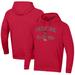 Men's Under Armour Red Texas Tech Raiders Track & Field All Day Fleece Pullover Hoodie