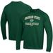 Men's Under Armour Green Colorado State Rams Track & Field All Day Fleece Pullover Sweatshirt