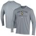 Men's Under Armour Gray Army Black Knights Gymnastics Performance Long Sleeve T-Shirt