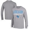 Men's Champion Gray Air Force Falcons Gymnastics Stack Long Sleeve T-Shirt