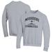 Men's Champion Gray Missouri Tigers Gymnastics Icon Powerblend Pullover Sweatshirt
