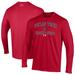 Men's Under Armour Red Texas Tech Raiders Track & Field Performance Long Sleeve T-Shirt