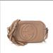 Gucci Bags | Authentic Gucci Pebbled Calfskin Small Soho Disco | Color: Tan | Size: Os