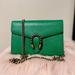 Gucci Bags | Dionysus Mini Leather Chain Wallet | Color: Green | Size: Mini Leather Chain Wallet